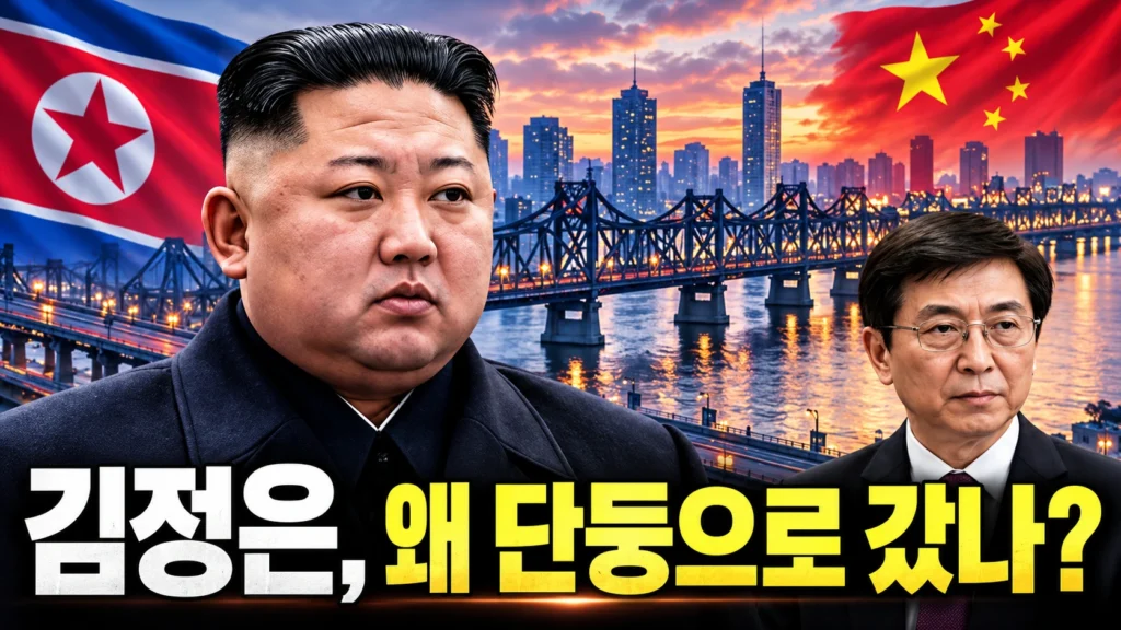 김정은은 왜 갑자기 중국에 갔을까? 시진핑도 안 만나고 당일 돌아온 이유