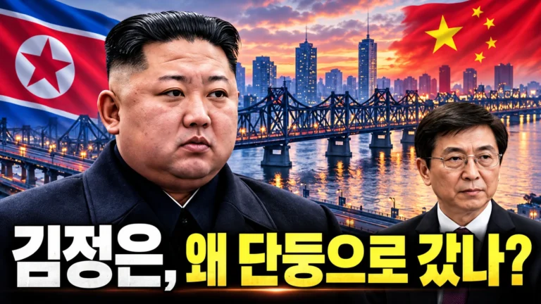 김정은은 왜 갑자기 중국에 갔을까? 시진핑도 안 만나고 당일 돌아온 이유