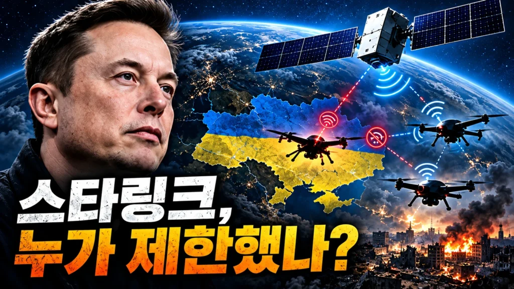 일론 머스크가 스타링크를 제한했다? 우크라이나 드론이 흔들린 이유와 시속 400km의 비밀