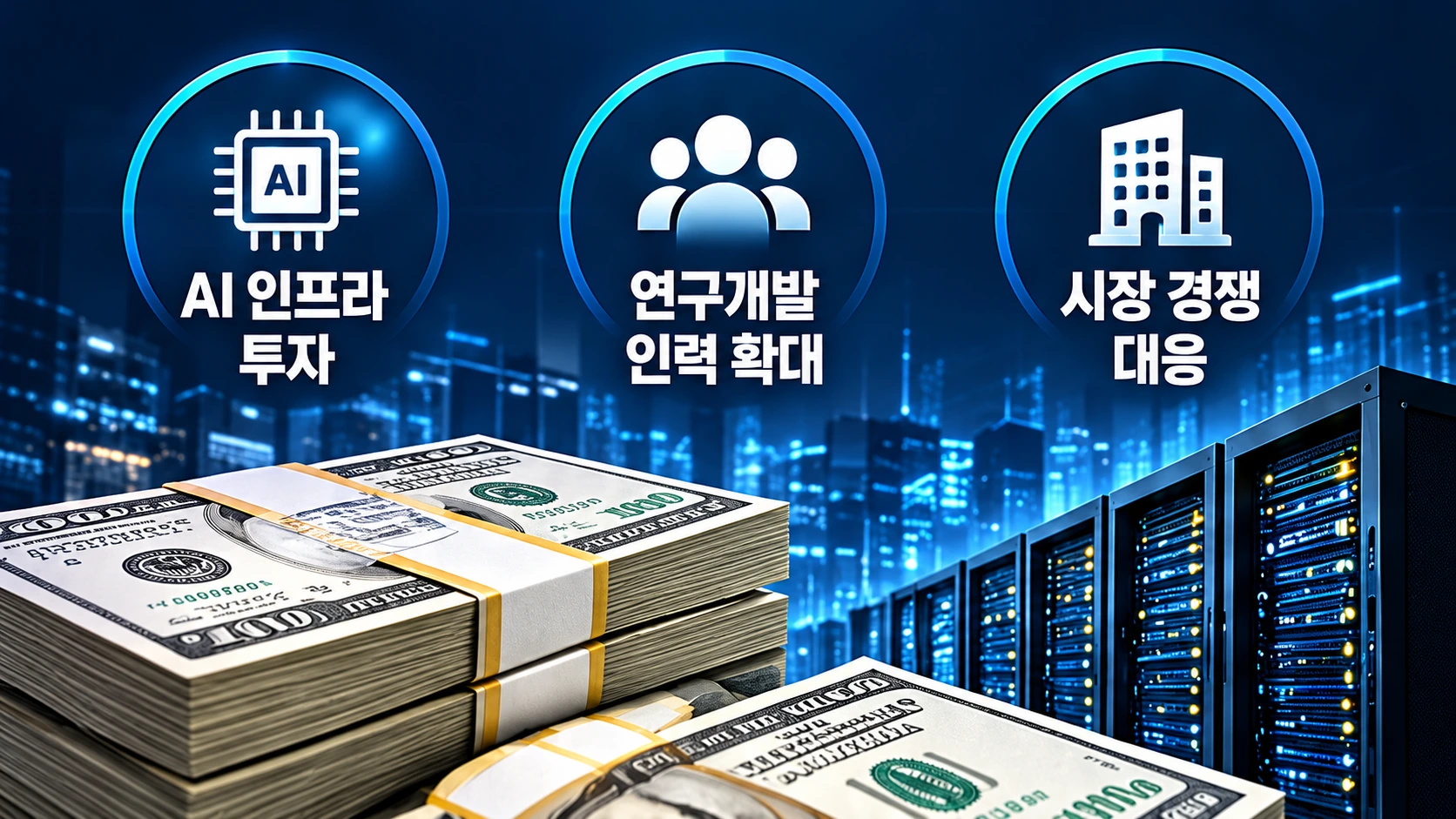 앤트로픽의 2025년과 2026년 상반기 매출 및 AI 연산 인프라 비용 변화를 비교한 그래프