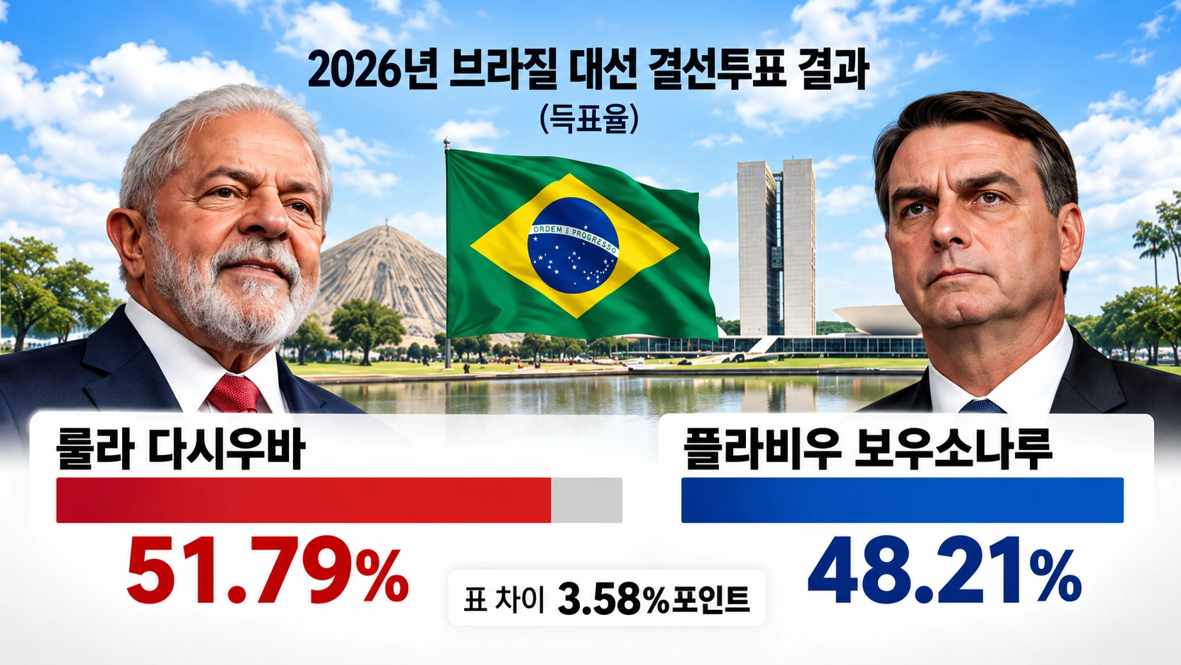 `룰라 재선 후 브라질 금융시장이 주목할 재정계획과 금리, 경제팀 구성을 정리한 인포그래픽`