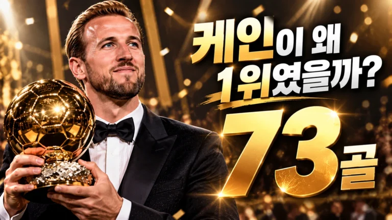 2026 발롱도르 해리 케인 첫 수상, 야말·음바페를 제친 이유는?